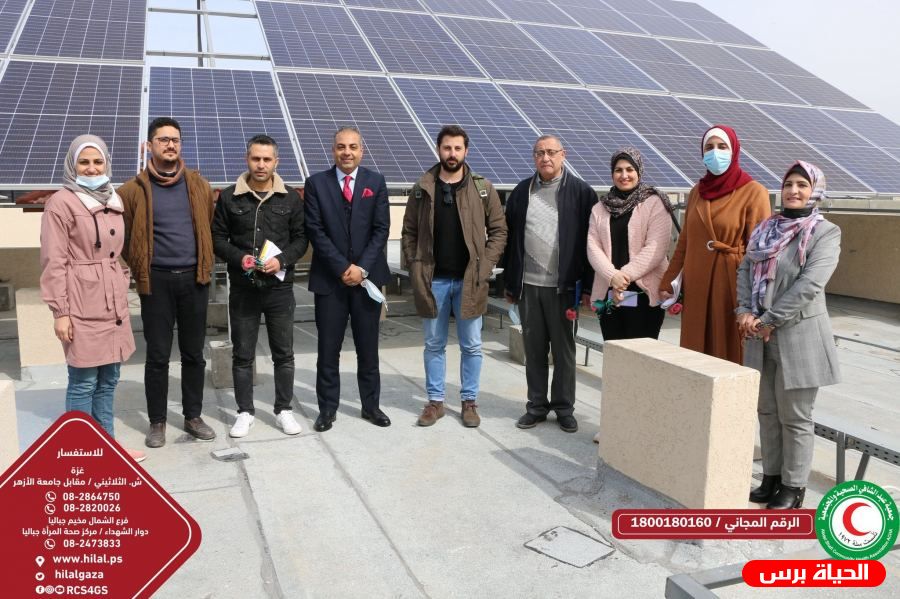 جمعية عبد الشافي الصحية والمجتمعية تستقبل وفدا من مؤسسة GIZ الالمانية ووفد من مؤسسة JVC الايطالية