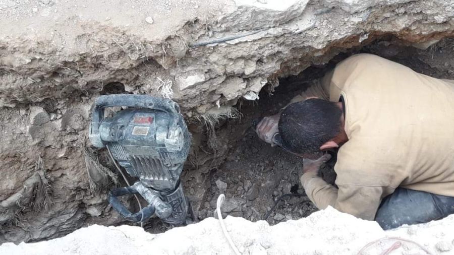 د. أبو هولي: دائرة شؤون اللاجئين تنهي مشروع تطوير شبكة مياه بئر دير القاسي في مخيم عين الحلوة