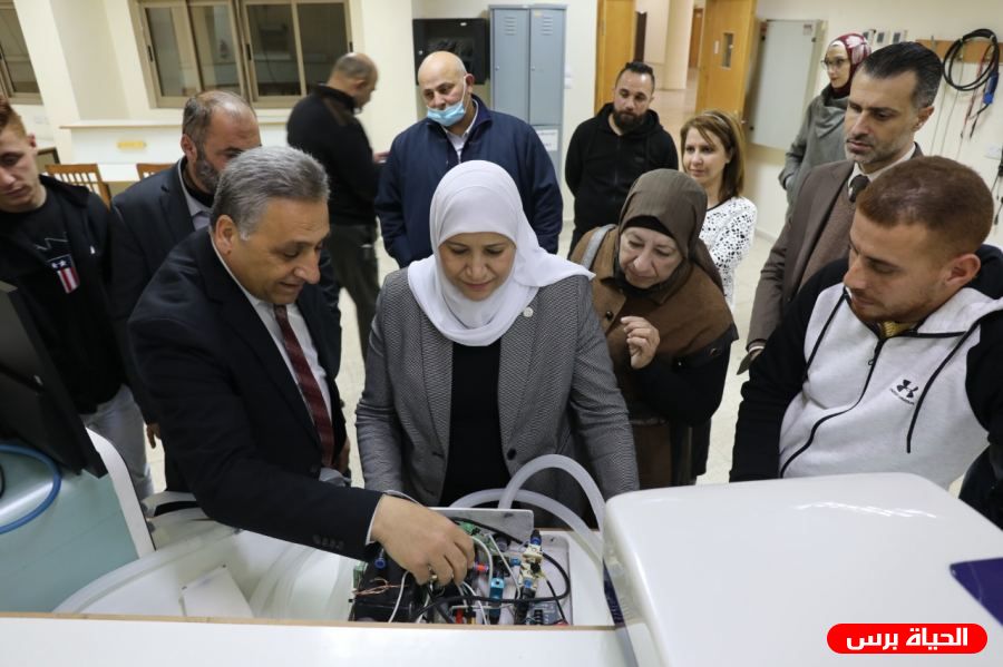 جامعة خضوري تستقبل وزيرة المرأة لبحث سبل التعاون المستقبلي واليات احياء 