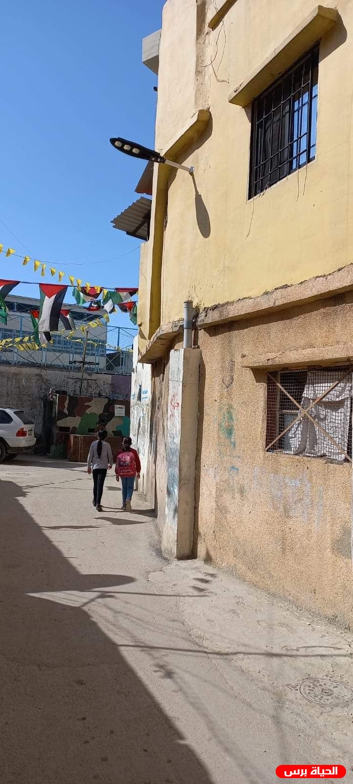 د. أبو هولي: دائرة شؤون اللاجئين تنجز مشروع انارة مخيم الجليل بلبنان بالطاقة الشمسية