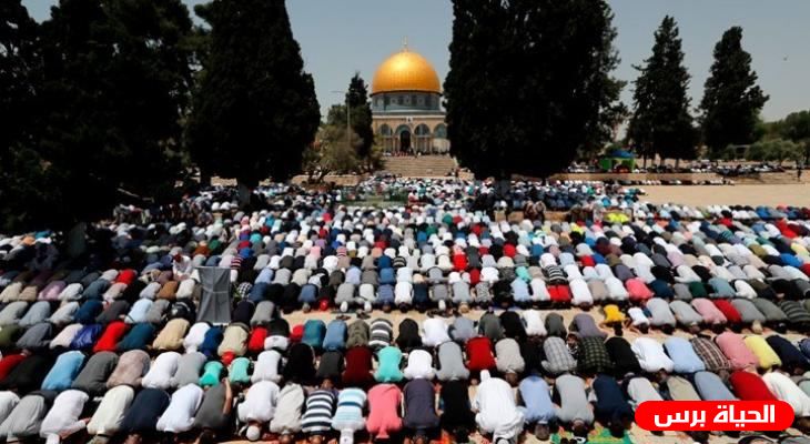 50 ألف مصل أقاموا صلاة الجمعة في المسجد الأقصى