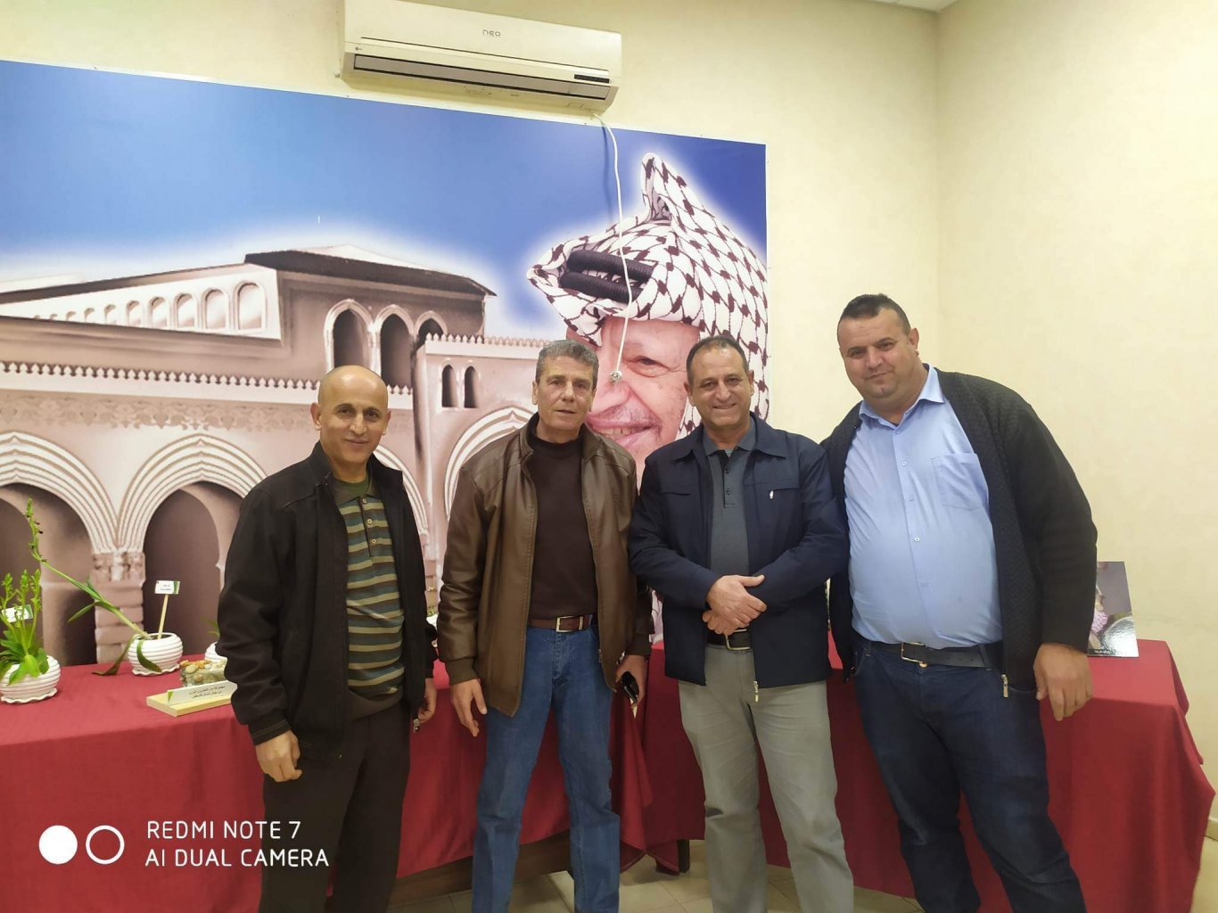لجنة اللاجئين في التجمع الفلسطيني للوطن و الشتات في جنين تشارك في معرض أوركيدة و فراشة