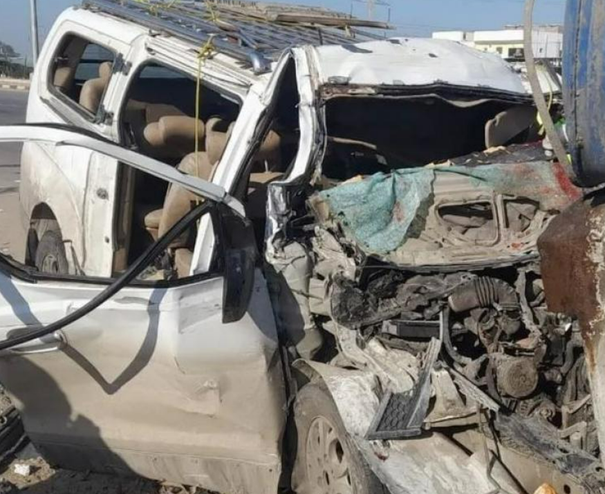 تشييع جثامين ضحايا حادث الإسماعيلية في غزة