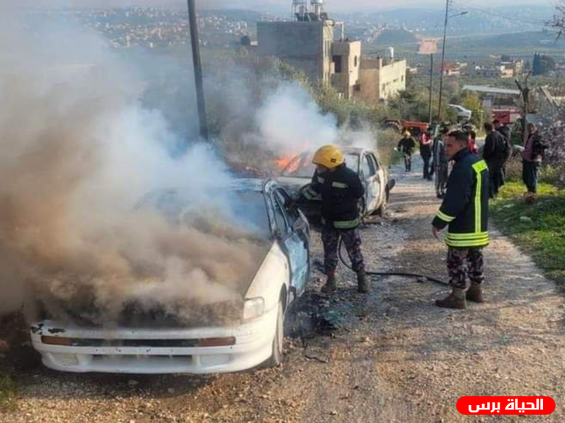 الاحتلال يتسبب بإحراق جرافة ويمنع مزارعا من استصلاح أرضه جنوب جنين