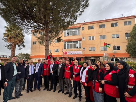 سفير دولة فلسطين الدكتور محمد الأسعد يرعى افتتاح قسم CT Scan في مستشفى الناصرة التابع للهلال الأحمر الفلسطيني