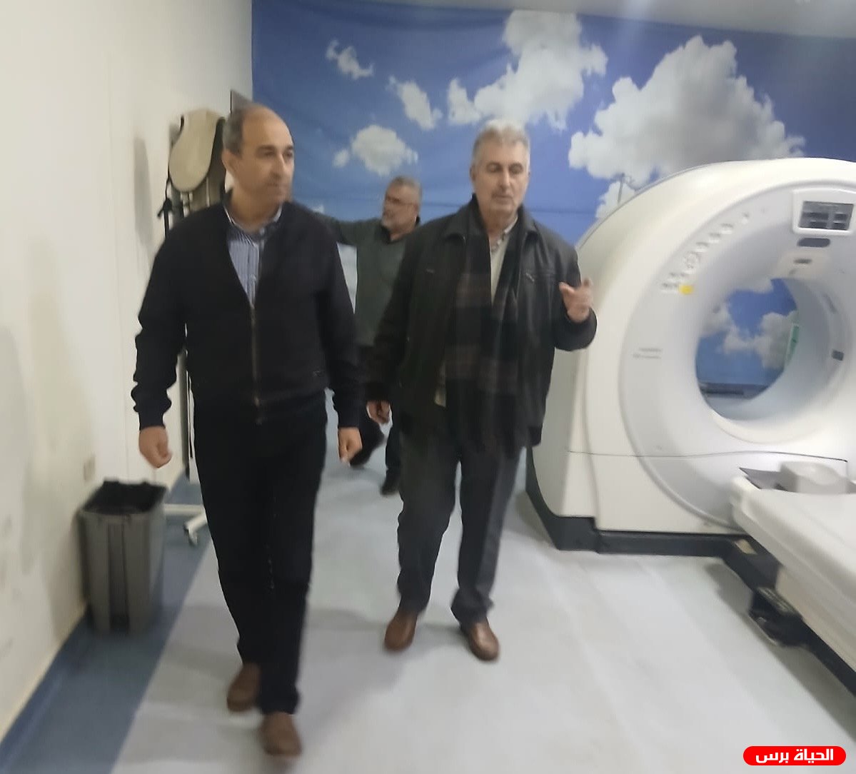 مدير عام جمعية الهلال الأحمر الفلسطيني – إقليم سوريا يتفقد مستشفى الهمشري ويؤكد تعزيز التكامل الصحي