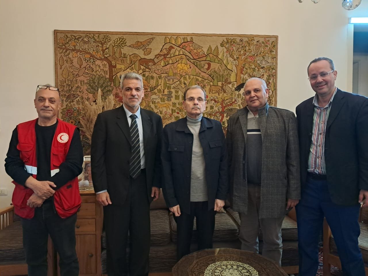 النائب البزري يستقبل وفد مستشفى الشهيد محمود الهمشري ويؤكد دعمه لتعزيز التعاون الصحي الفلسطيني – اللبناني