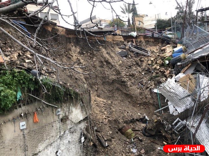 انهيار أرضي جديد في ملعب سلوان بسبب حفريات الاحتلال