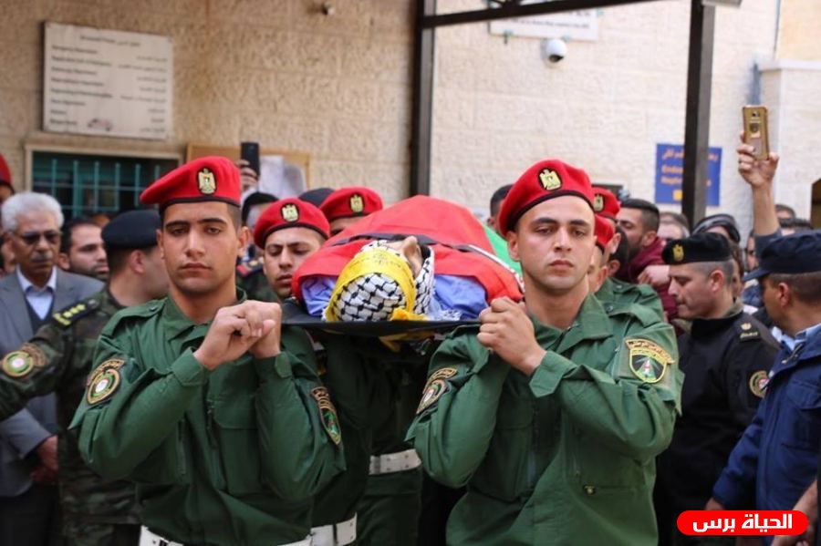 بيت لحم: تشييع جثمان الشهيد أحمد مناصرة إلى مثواه الأخير