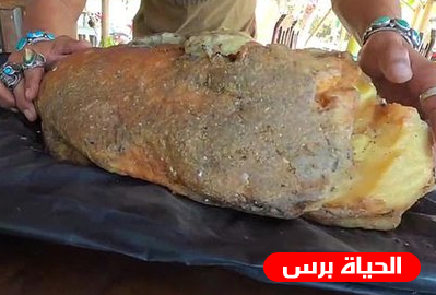 افرازات الحوت تجعل رجل مليونير
