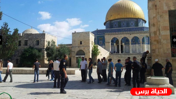 أنصار جماعات الهيكل المزعوم يقتحمون الأقصى
