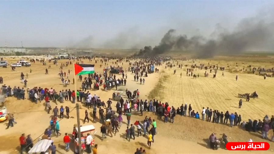 محدث:شهيدان وإصابات بقمع قوات الإحتلال لمسيرات سلمة شرق قطاع غزة