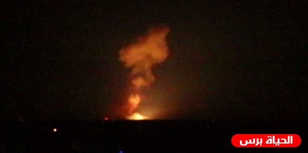 غارة إسرائيلية على ريف حلب الشرقي