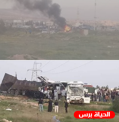 مصرع العشرات بحادث سير في سوريا
