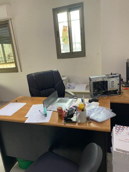 Ramallah office of a health group raided by Israeli occupation forces, ransack it and seize computer hard discs
