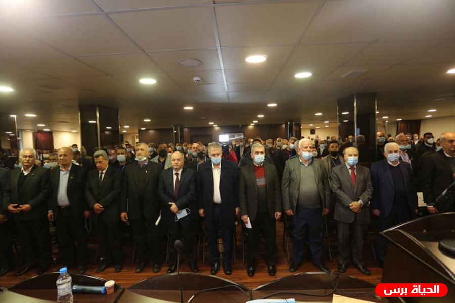 افتتاح مؤتمر اتحاد نقابات عمال فلسطين فرع لبنان