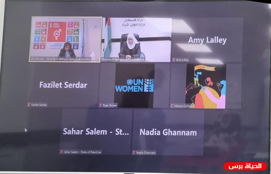 د.حمد تبحت الشراكة مع المديرة التنفيذية لهيئة الأمم المتحدة للمرأة