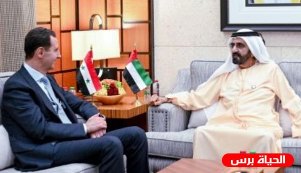 الرئيس السوري بشار الأسد يزور الامارات