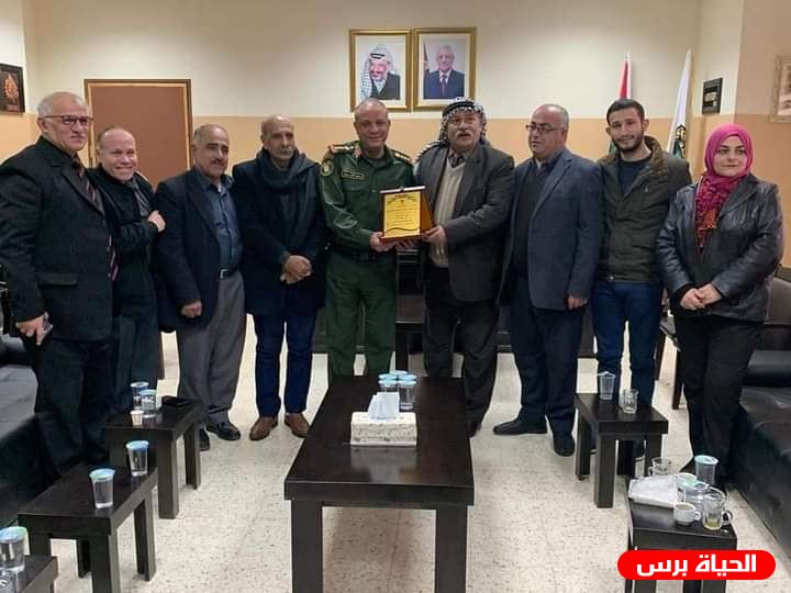 القيادي الشيوخي يهنئ اللواء ركن سعيد النجار