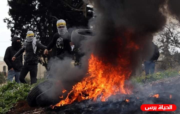 إصابتان بالرصاص المعدني والعشرات بالاختناق خلال قمع الاحتلال مسيرة كفر قدوم