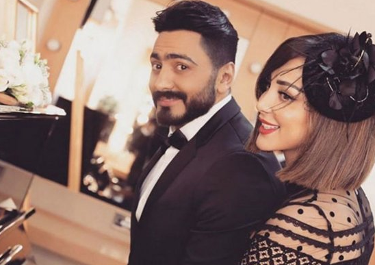 بسمة بوسيل تنسف شائعات انفصالها عن تامر حسني بجلسة تصوير جديدة