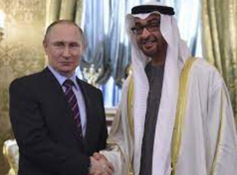 كشف تفاصيل مكالمة بوتين محمد بن زايد