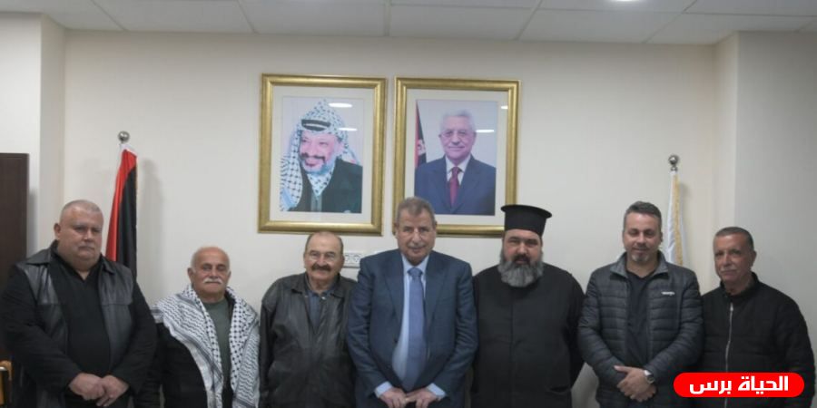 خوري يلتقي مجلس وكلاء كنيسة رقاد العذراء- عابود ورئيس وأعضاء مجلس بلدي الطيبة