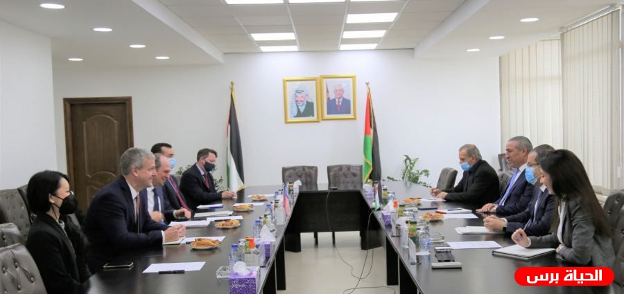 الشيخ يلتقي المبعوث الأميركي هادي عمرو