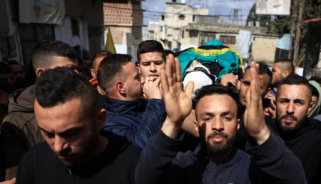 جماهير غفيرة تشيع جثامين شهداء جنين 