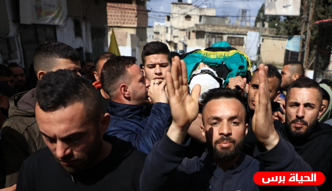 جماهير غفيرة تشيع جثامين شهداء جنين 