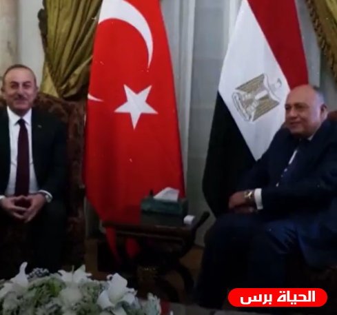 ترحيب أمريكي بزيارة وزير الخارجية التركي لمصر