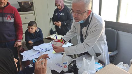 مركز الدكتور نزيه البزري - المواساة يطلق عيادة نقالة بالتعاون مع وزارة الصحة وIMC