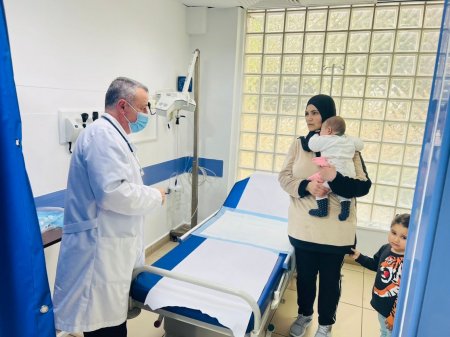 مبادرة إنسانية للفحوصات والعلاج للأطفال النازحين في مستشفى دلاعة 