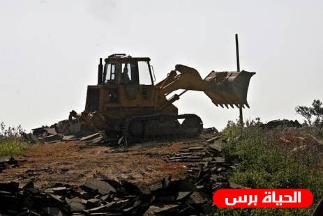 مستوطنون يشقون شارعا استيطانيا غرب بلدة يعبد 