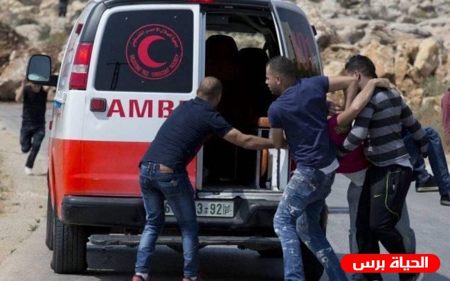 إصابة فتى بجروح بالرأس والعديد بالاختناق بنيران الاحتلال في مثلث الشهداء