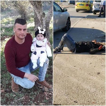 A young man was killed and another wounded by a settler south of Nablus