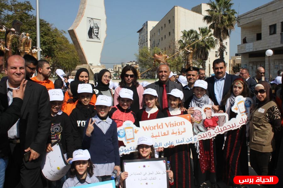 شبكة حماية الطفولة تحيي يوم الطفل الفلسطيني في محافظة جنين 