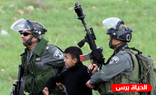 الاحتلال يعتقل طفل من يعبد
