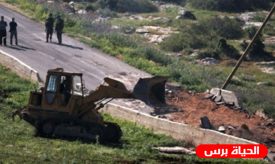 طولكرم : الاحتلال يهدم منزل في قرية جبارة