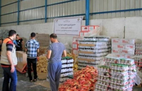 موعد توزيع الطرود الغذائية للأسر الفقيرة في قطاع غزة