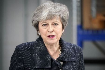 British premier affirms to her Palestinian counterpart UK’s commitment to the two-state solution