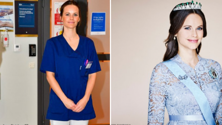 الأميرة صوفيا تتطوع لمساعدة الطواقم الطبية في السويد