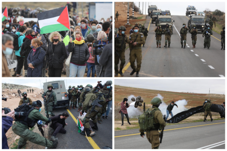 Occupation forces attack weekly Kafr Qaddum protest, injure a protester
