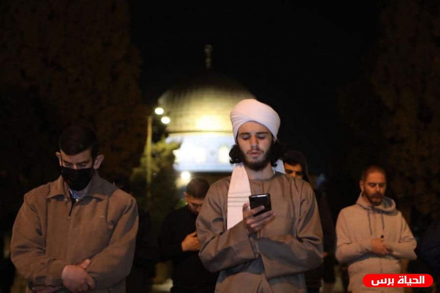 مواقيت الصلاة في فلسطين اليوم 22/4/2021