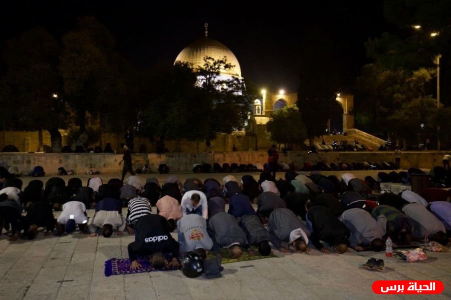 مواقيت الصلاة في فلسطين اليوم 29/4/2021