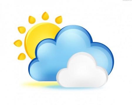 Weather : Clear, relatively hot with a rise in temperature