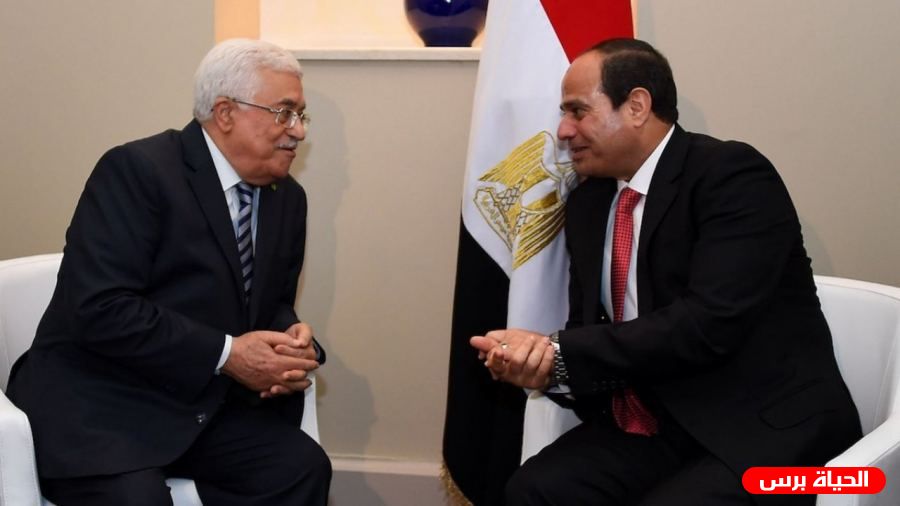 الرئيس عباس يتلقى برقية تهنئة بعيد الفطر من نظيره المصري