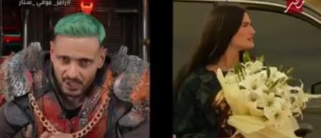 حلقة تارا عماد في رامز موفي ستار