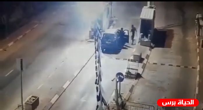 فيديو عملية اطلاق النار في ارئيل