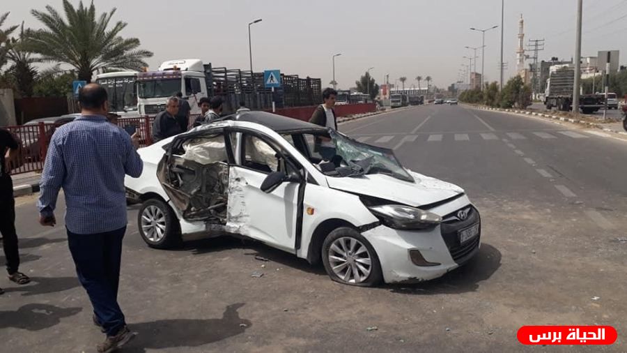 وفاة المواطن عبدالله الكرد إثر حادث سير وسط قطاع غزة